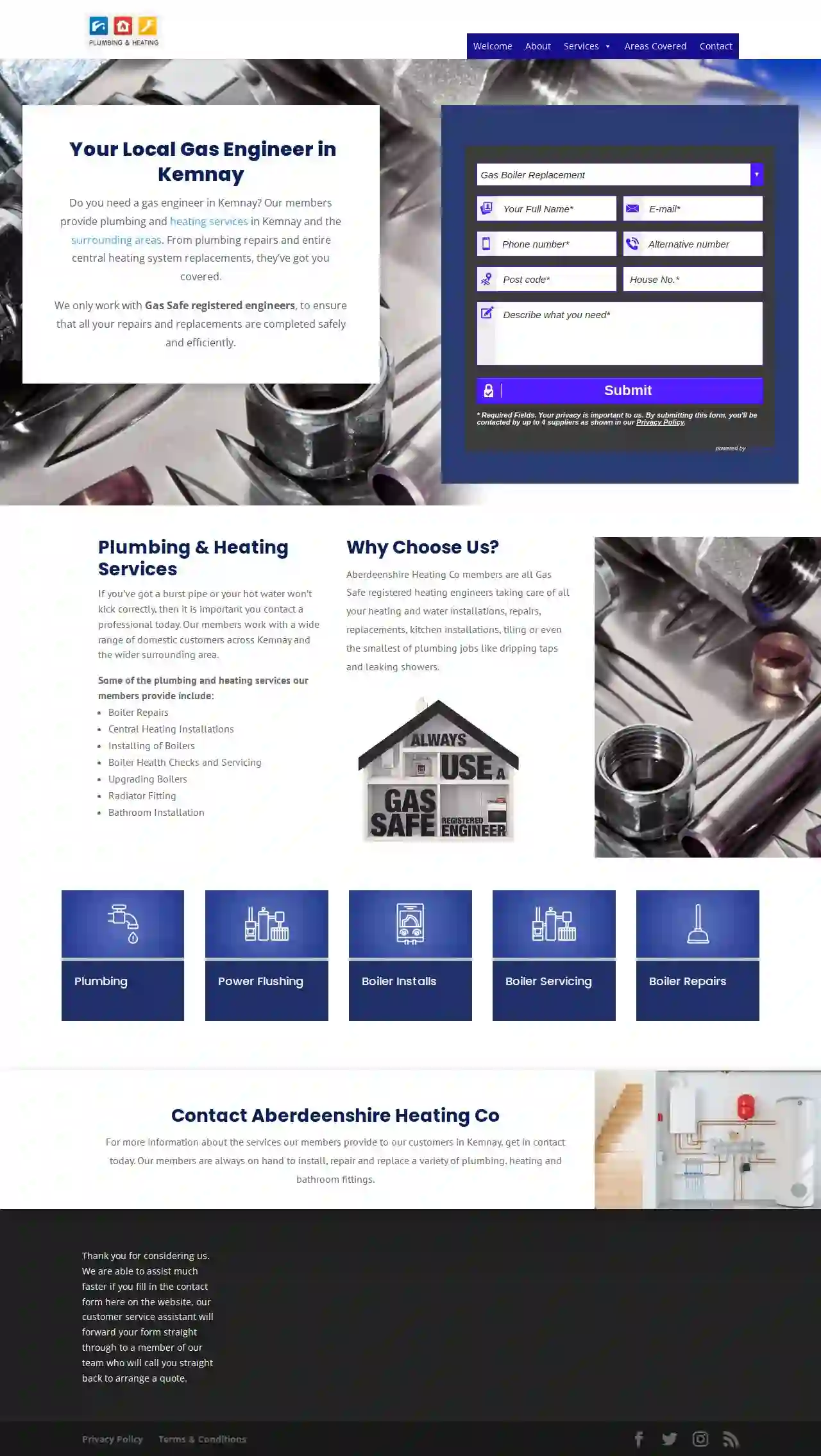 A J Combe Plumbing & Heating