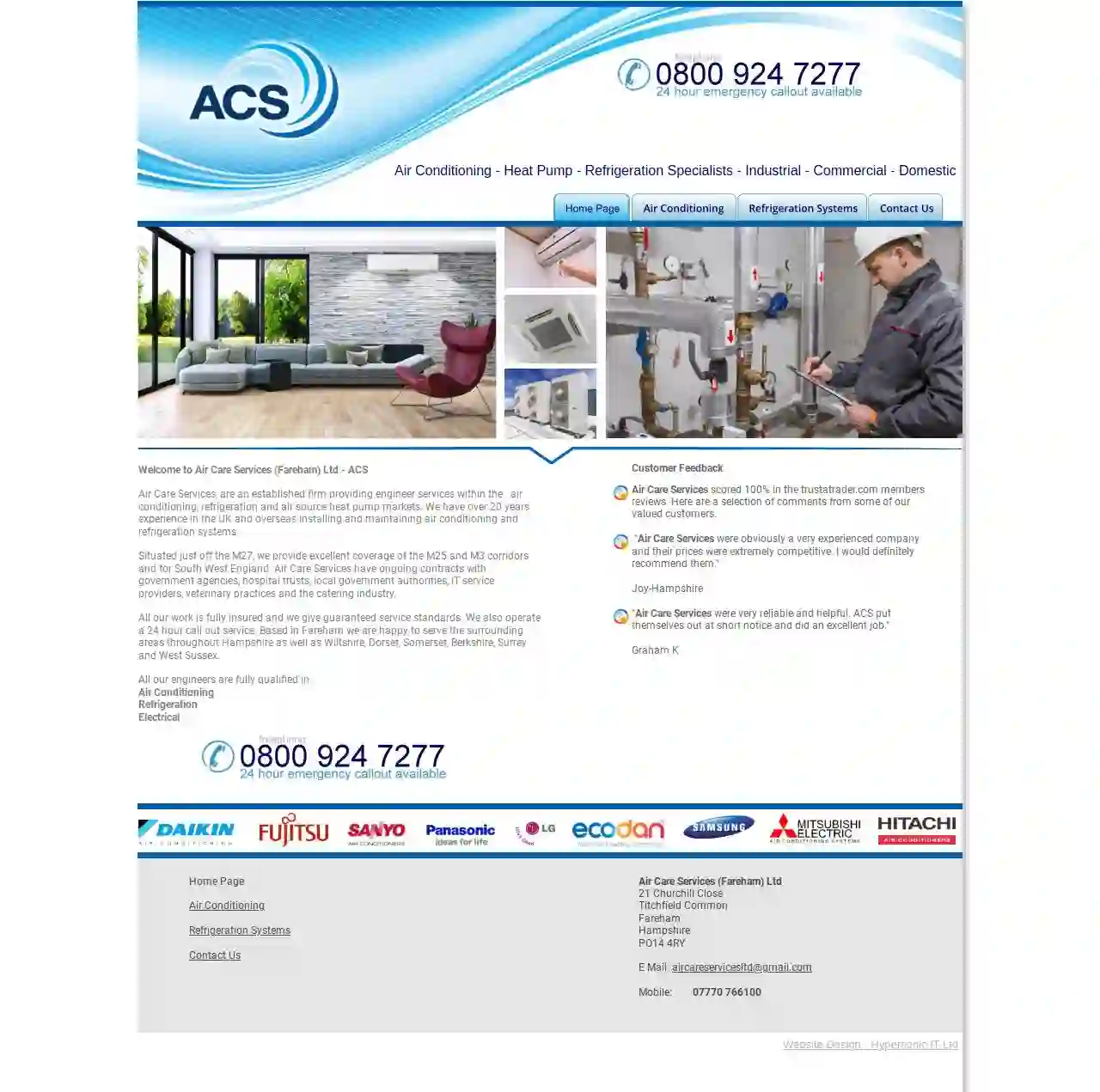 Air Care Services (Fareham) Ltd