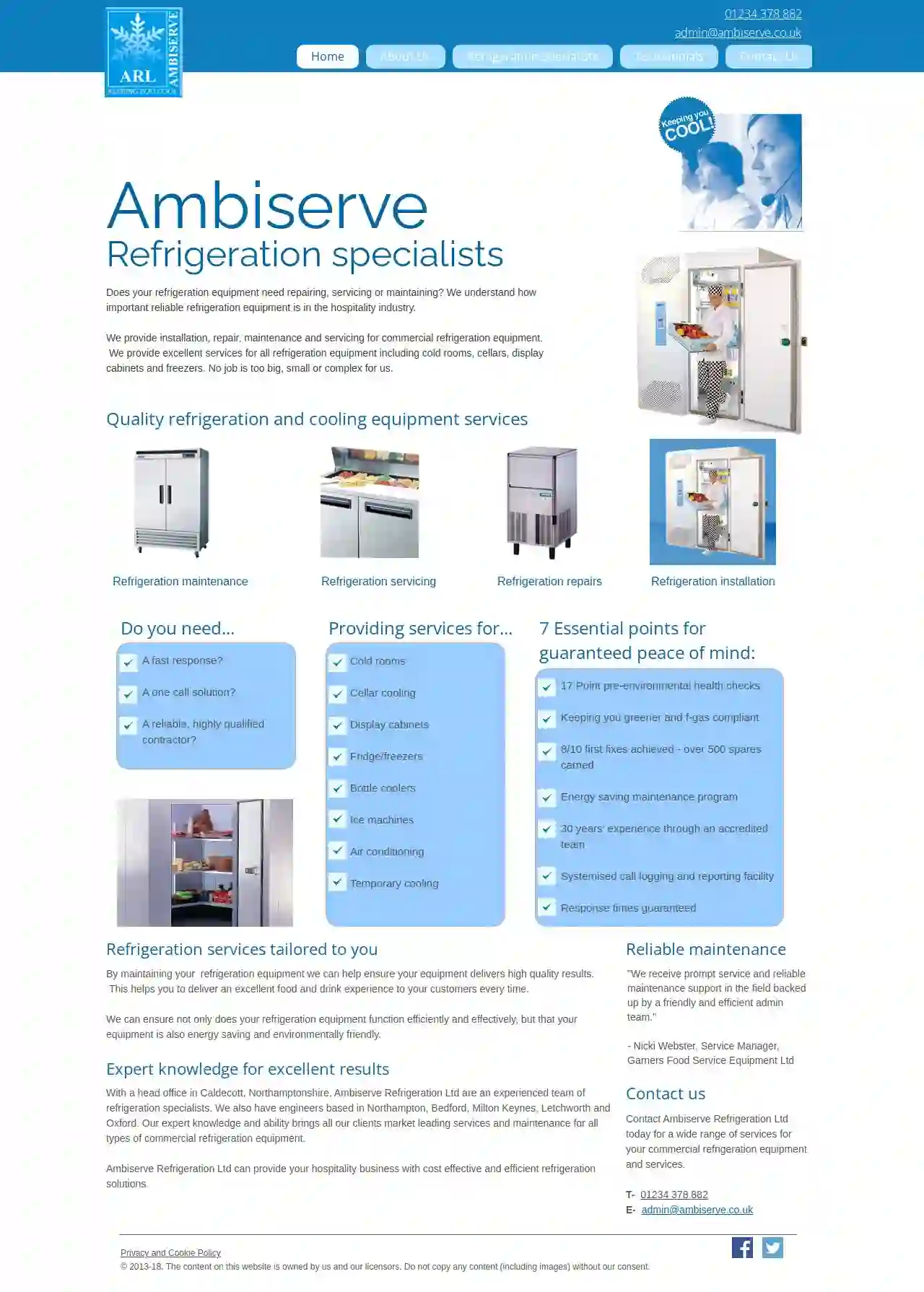 Ambiserve Refrigeration Limited