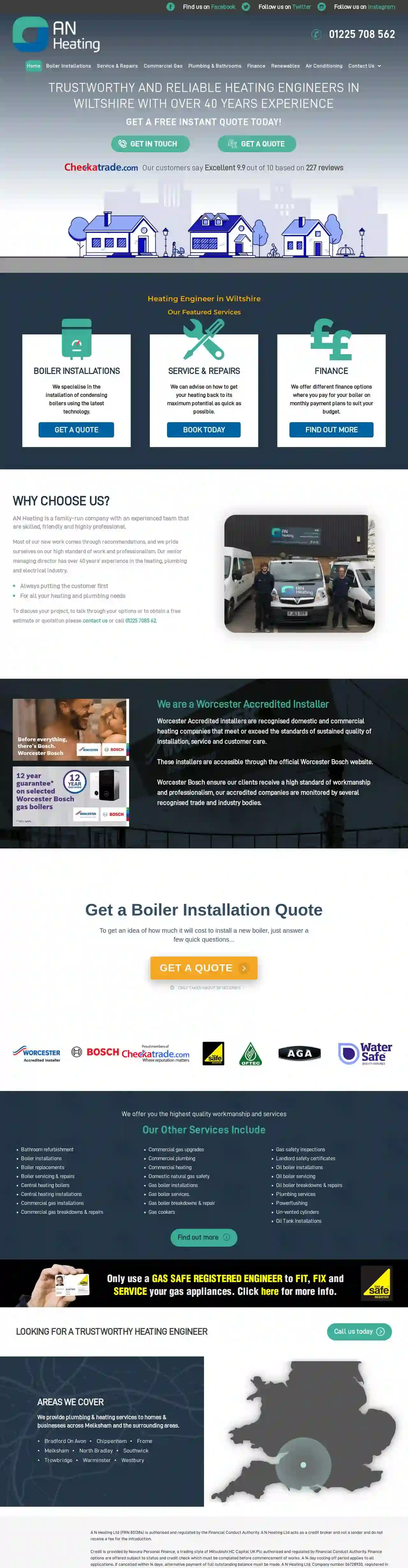 A N Heating Ltd