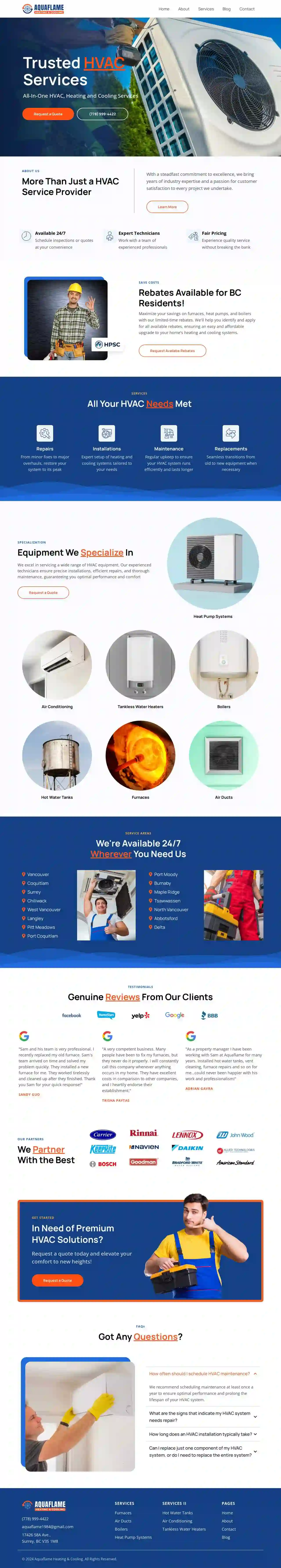 Aquaflame Heating & Cooling Ltd