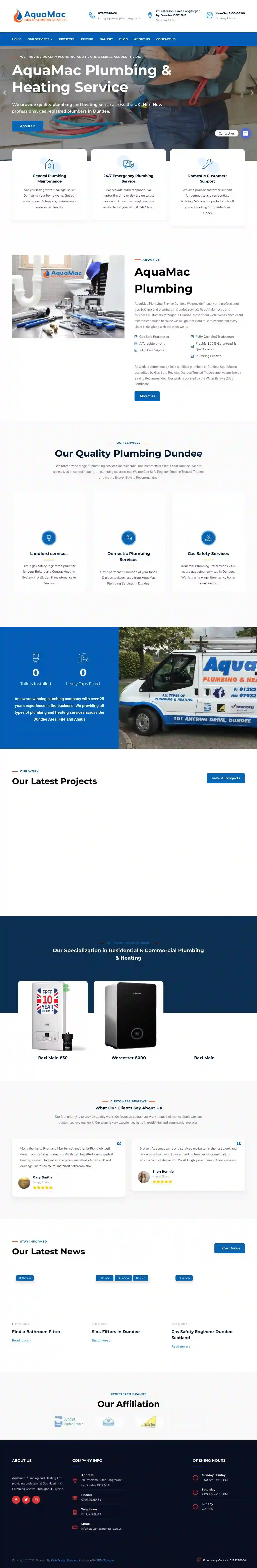 AquaMac Plumbing & Heating Ltd