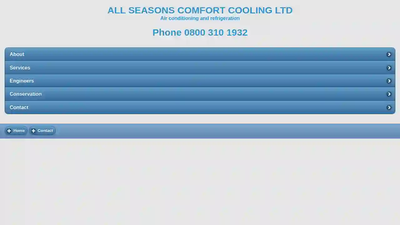 Allseasons Comfort Cooling