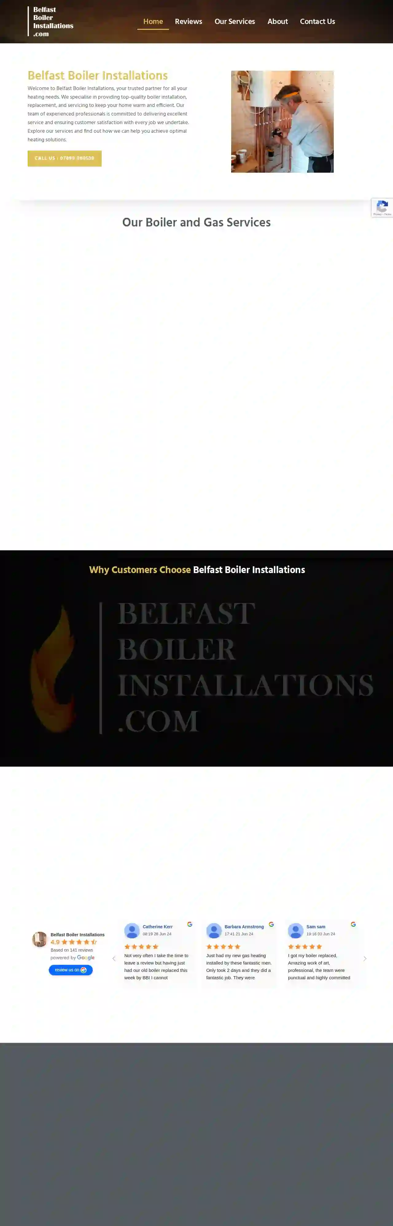 Belfast Boiler Installations