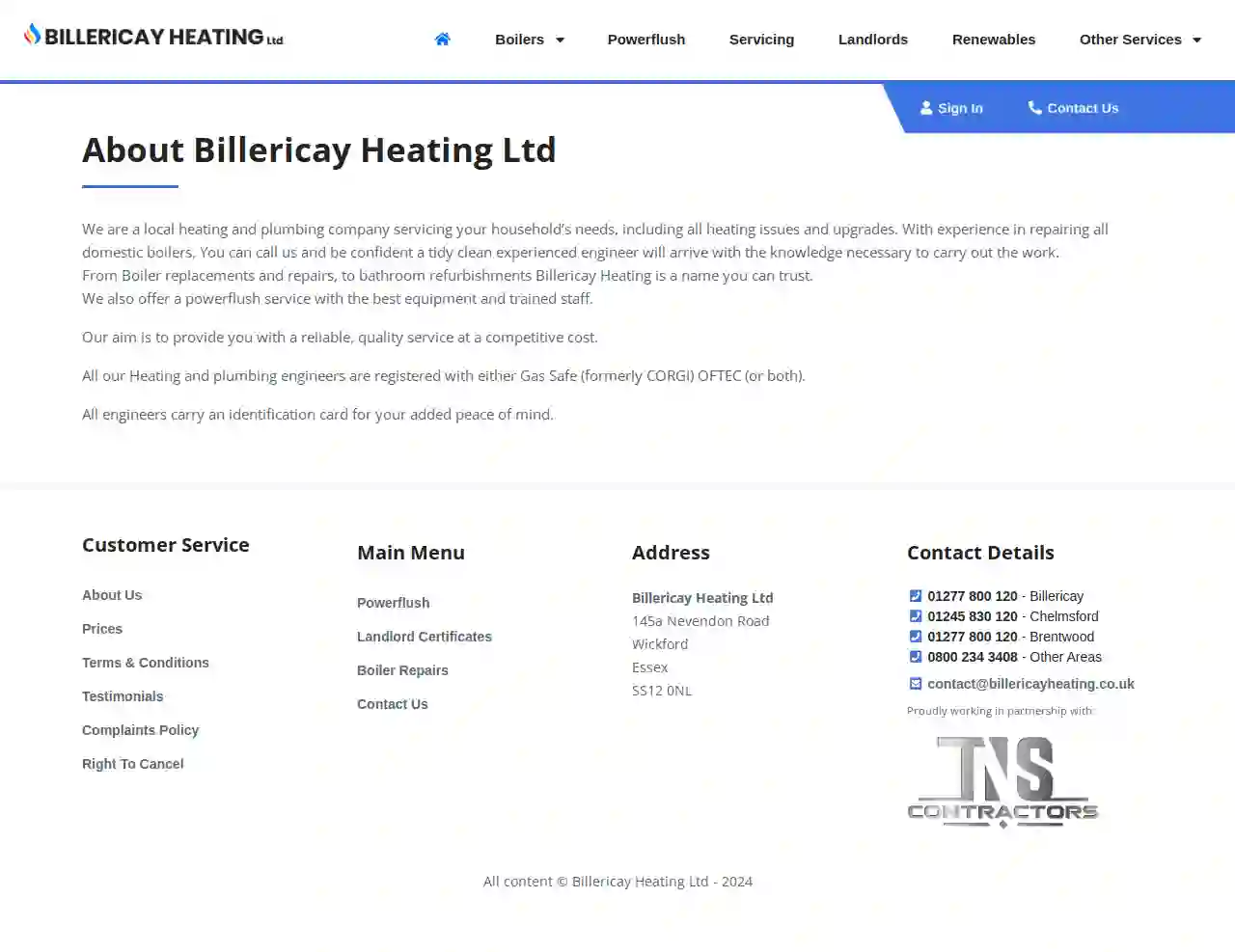 Billericay Heating Ltd