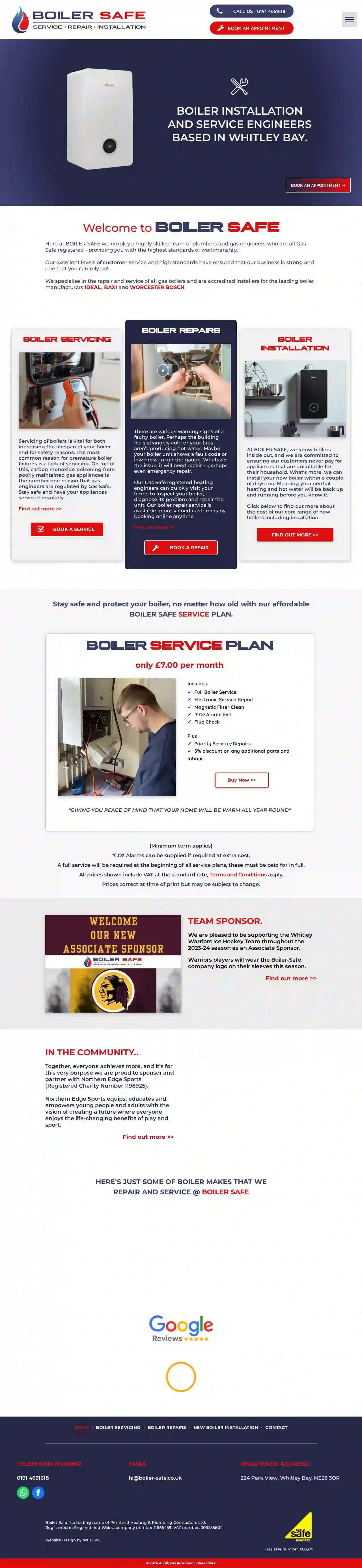 Boiler Safe - New Boiler Installation, Boiler Repairs and Boiler Service