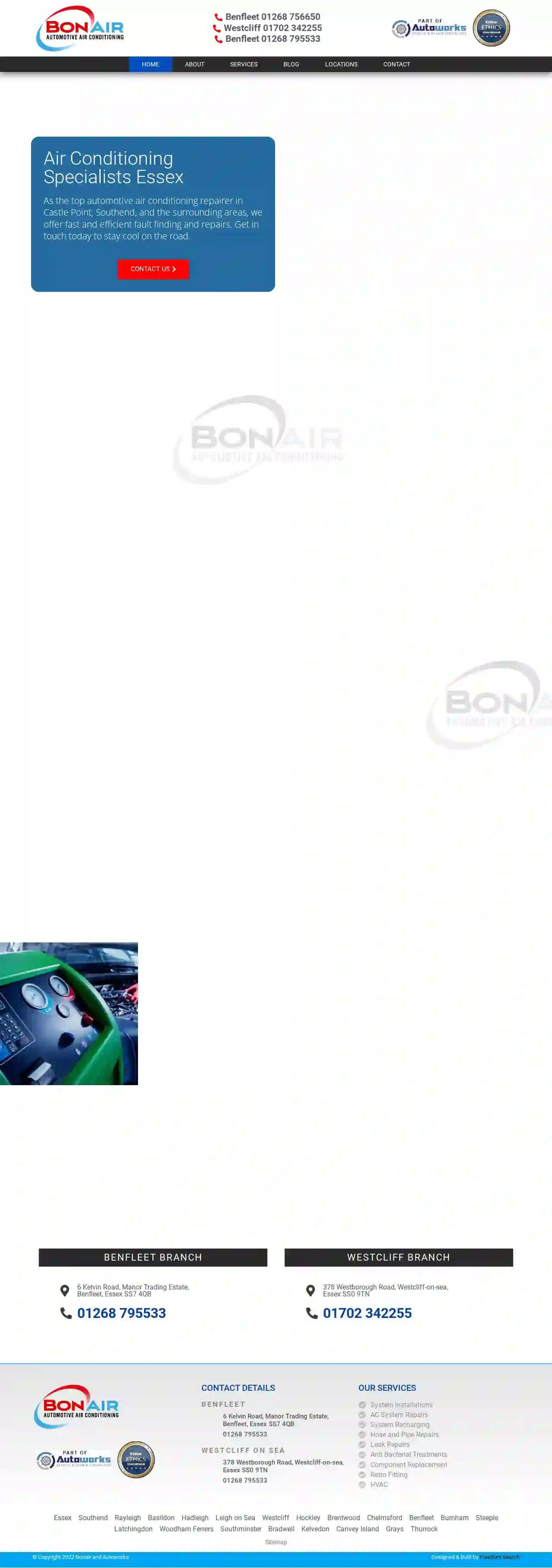 BonAir | Automotive Air Conditioning Services | Westcliff