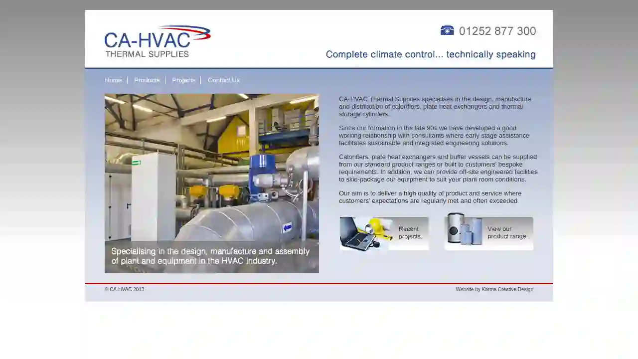 C A - H V A C Thermal Supplies