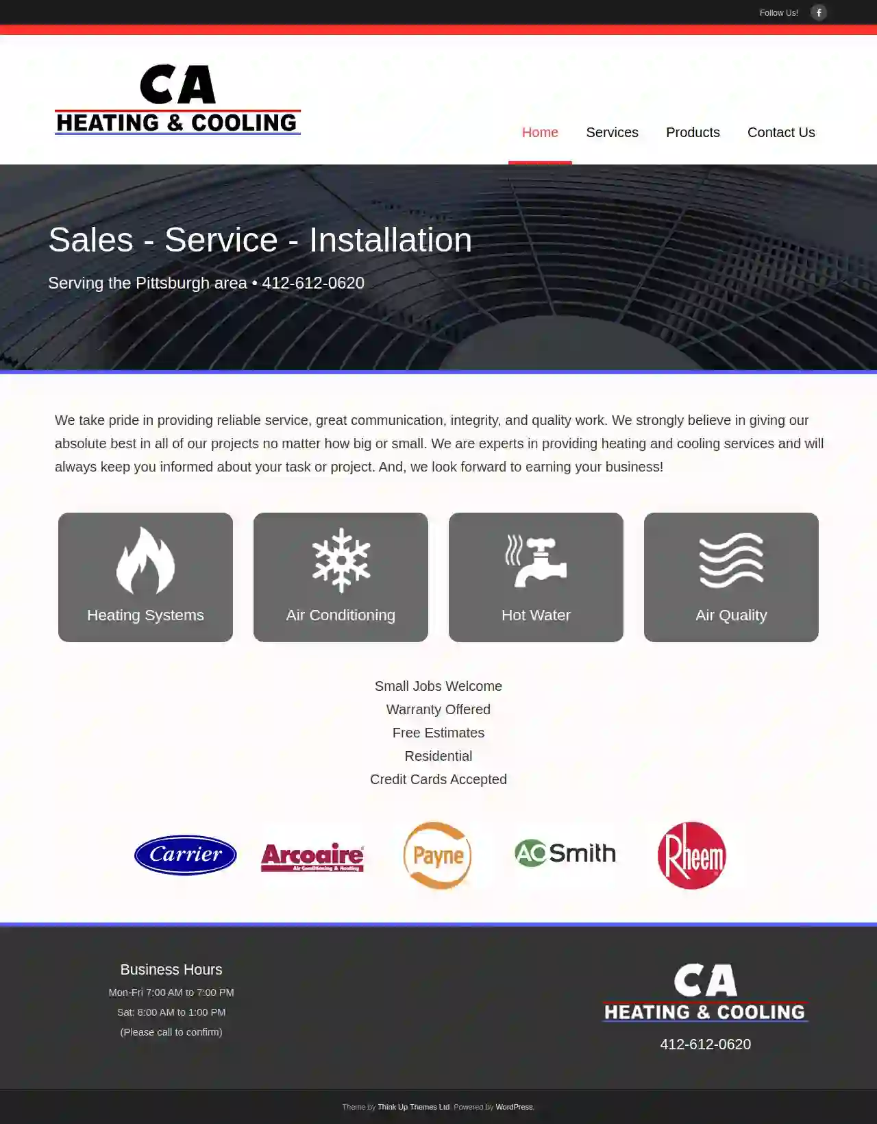 CA Heating & Cooling LLC.