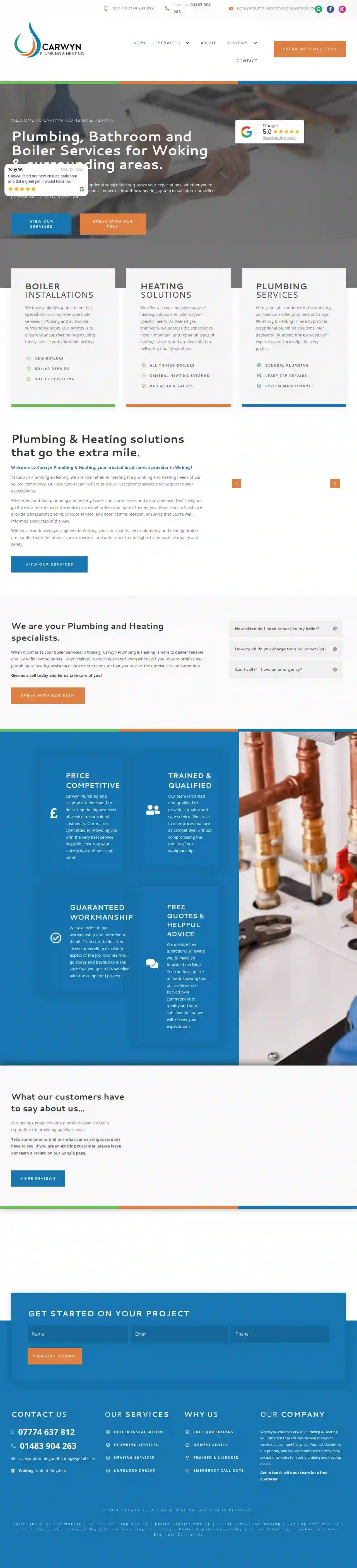 Carwyn Plumbing & Heating