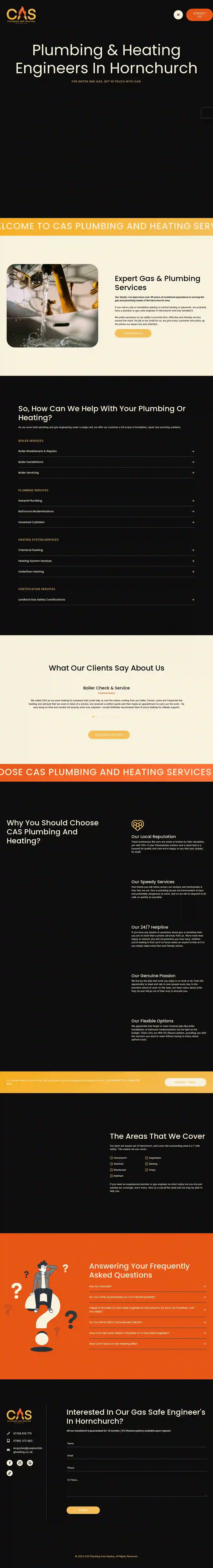 CAS Plumbing & Heating Services Ltd