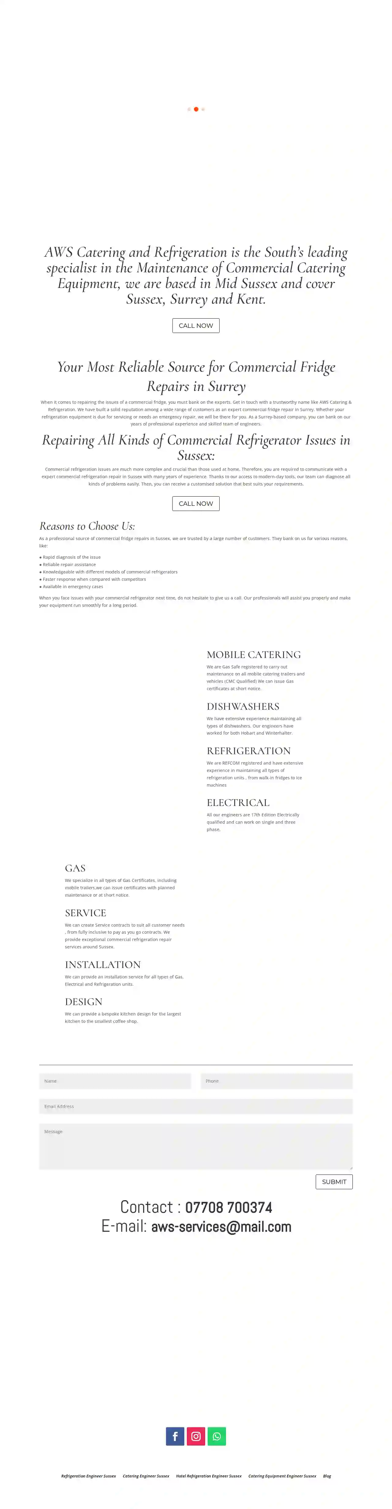 AWS Catering and Refrigeration