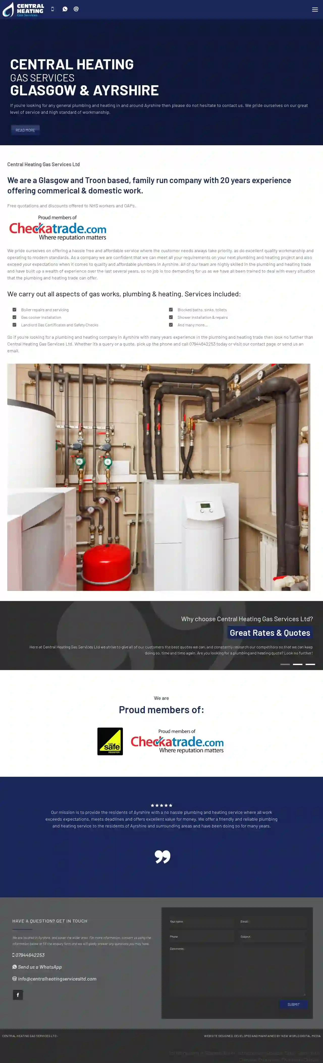 Central Heating Gas Services Ltd