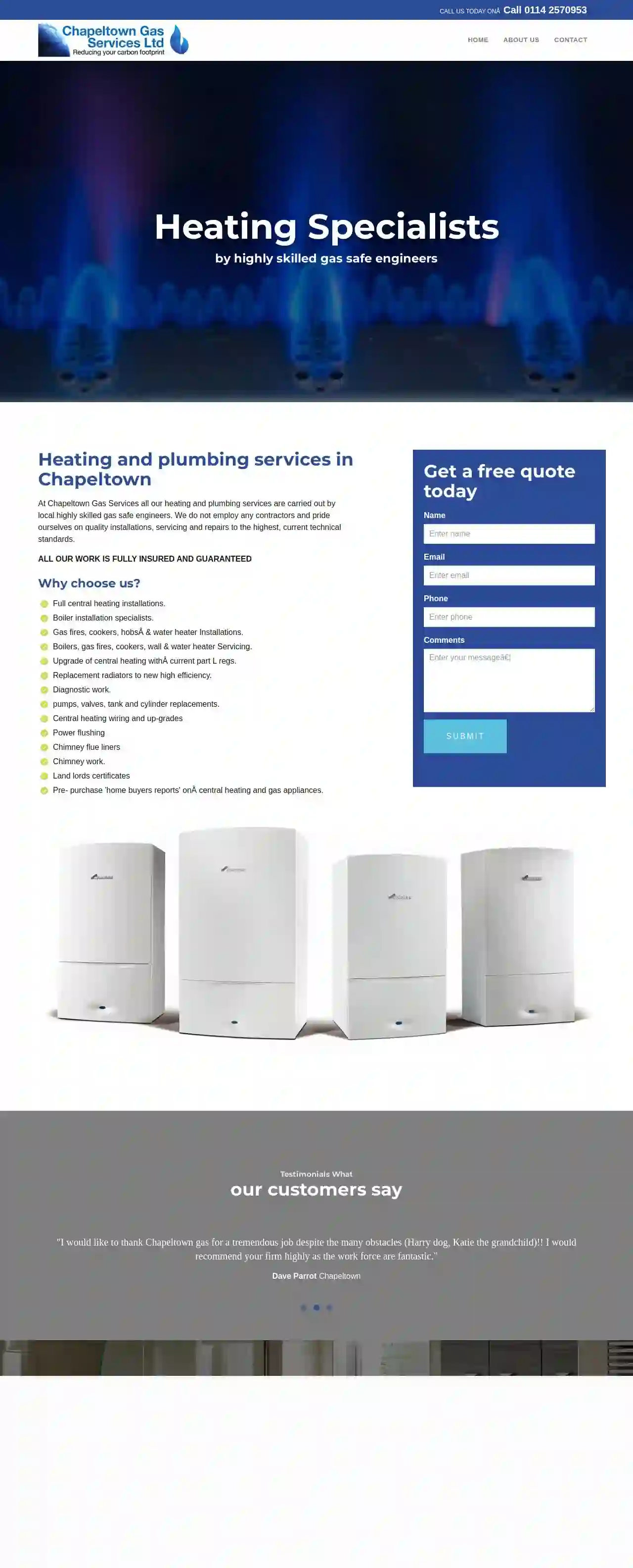 Chapeltown Gas Services Ltd