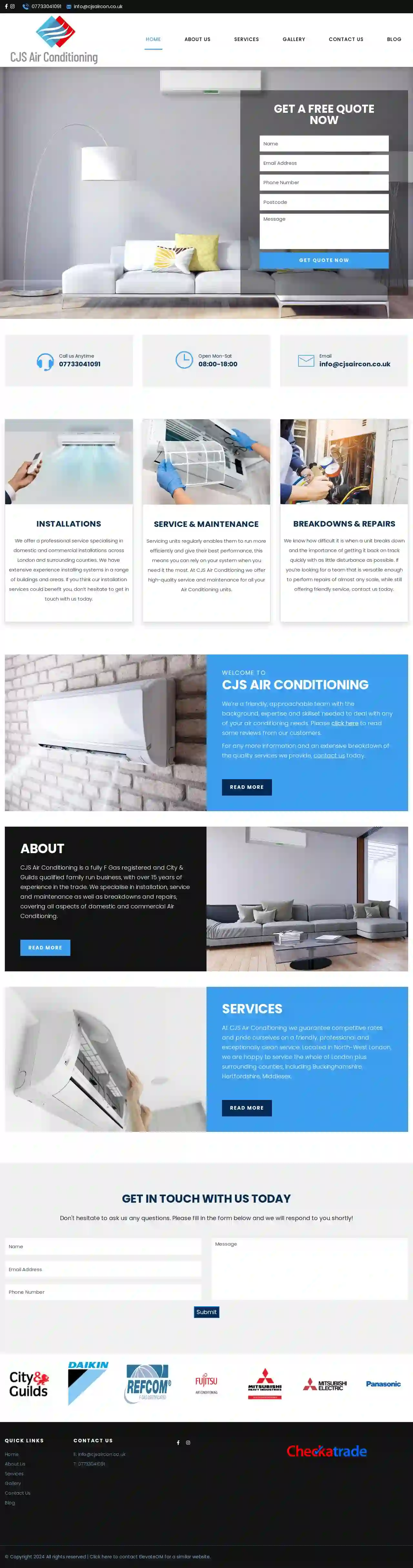 CJS Air Conditioning Ltd