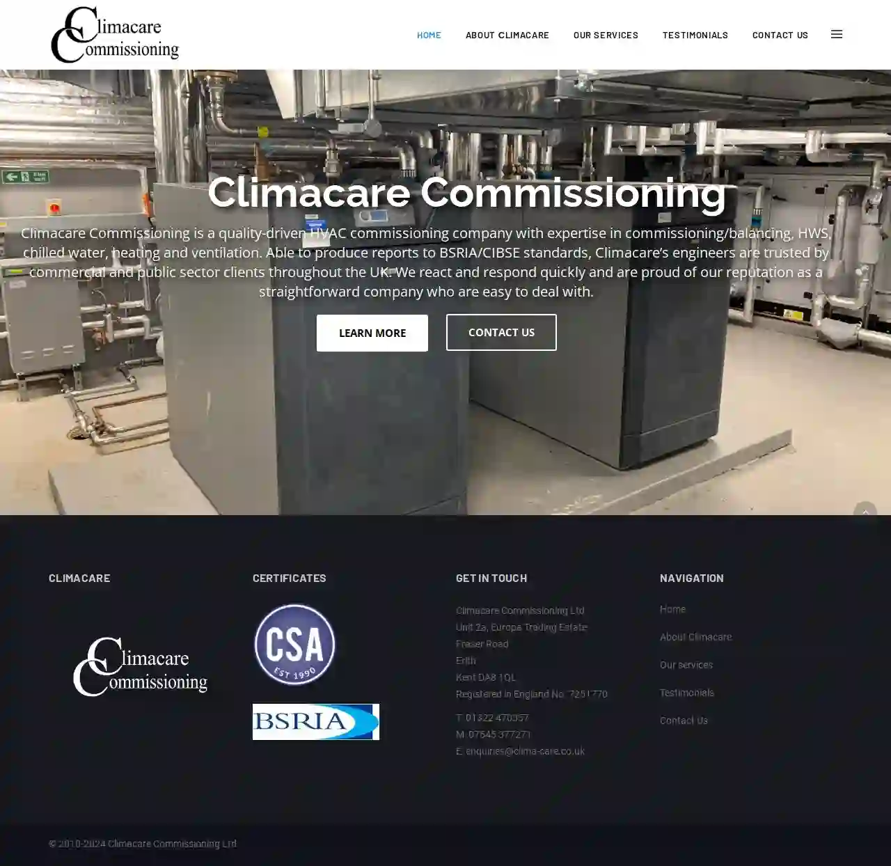 Climacare Commissioning Ltd