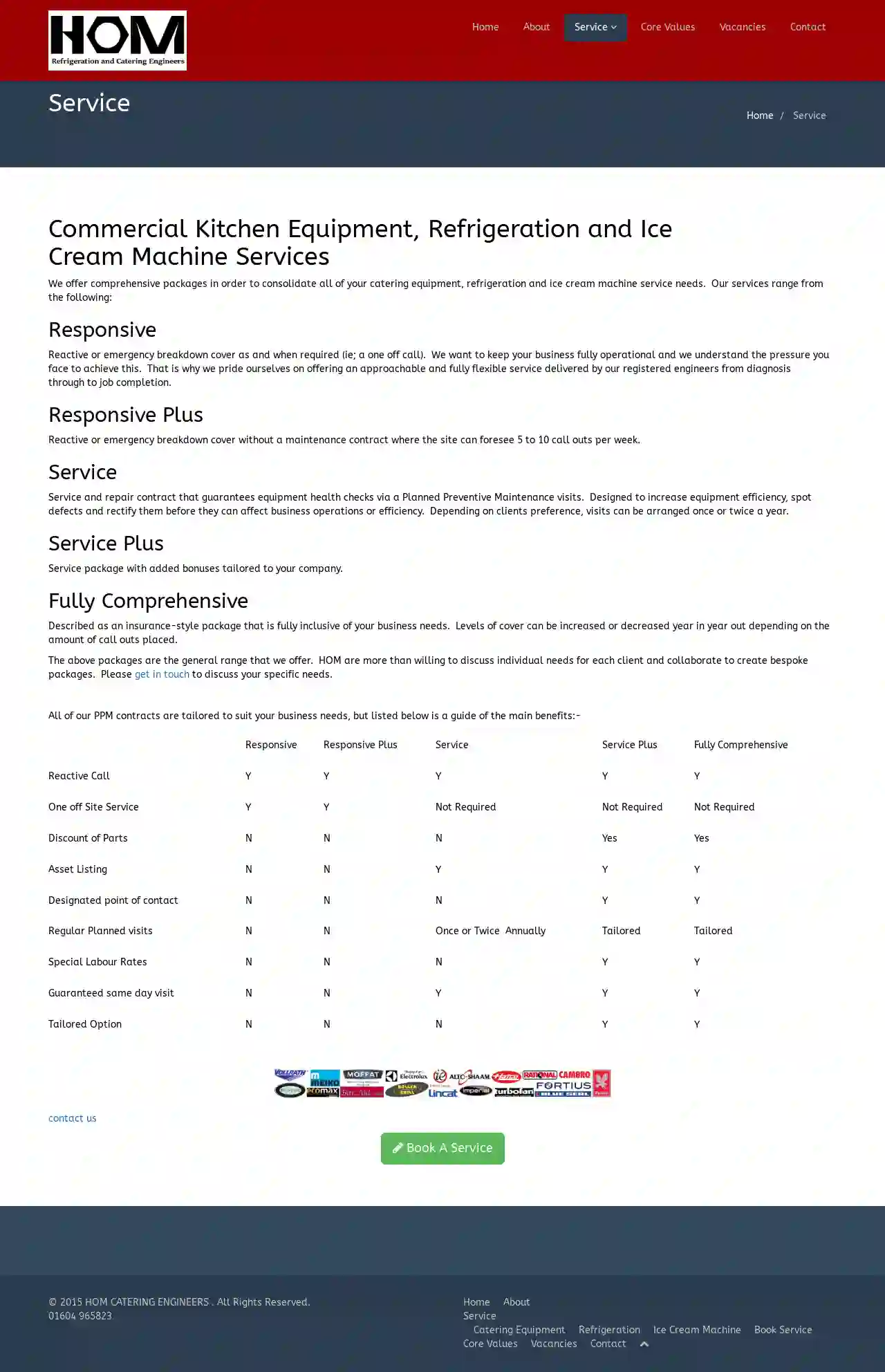 HOM Refrigeration & Catering Engineers