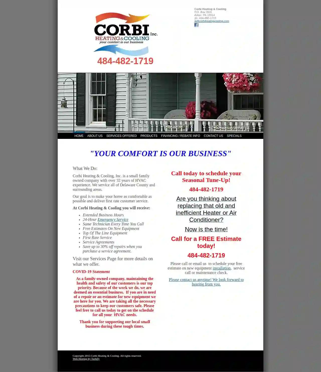 Corbi Heating & Cooling, Inc.