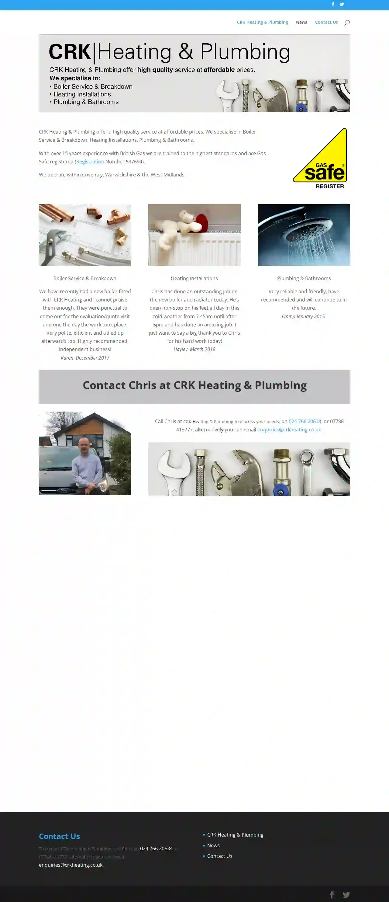 CRK Heating & Plumbing