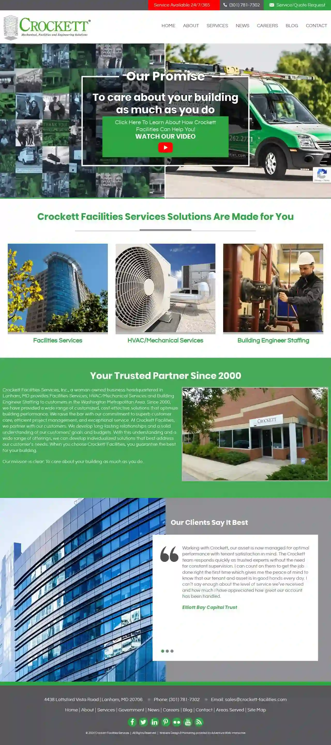 Crockett Facilities Services Inc