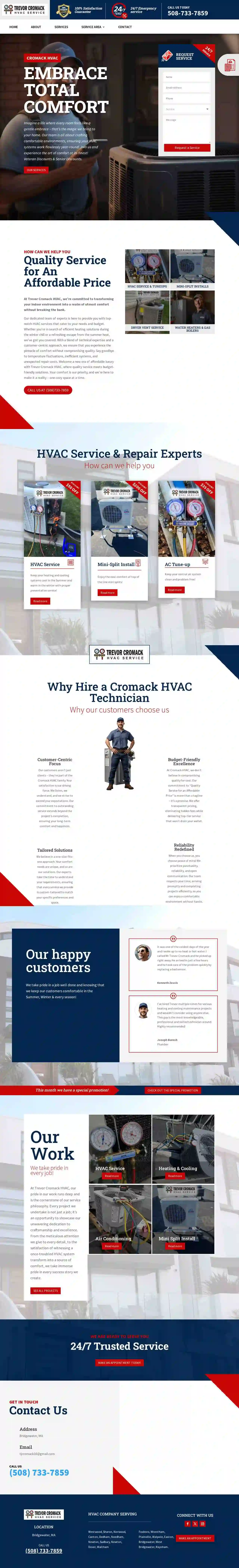 Trevor Cromack HVAC Service