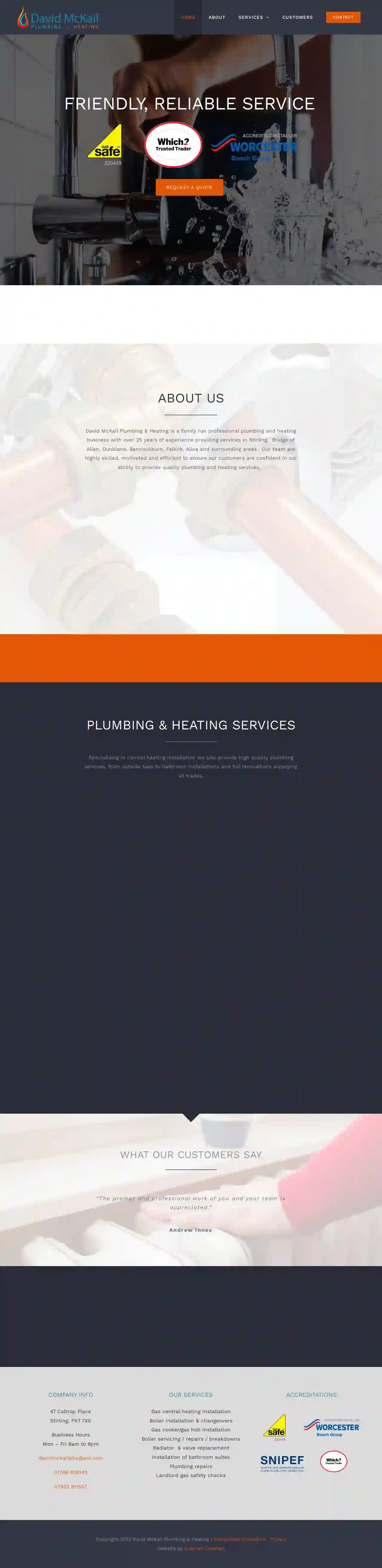 David McKail Plumbing & Heating Engineers