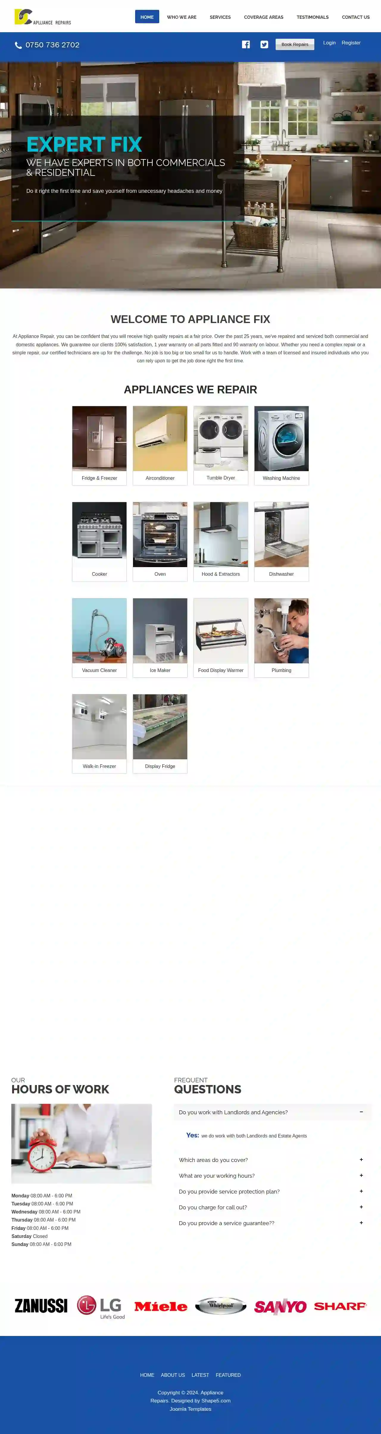 DC Appliance Repairs