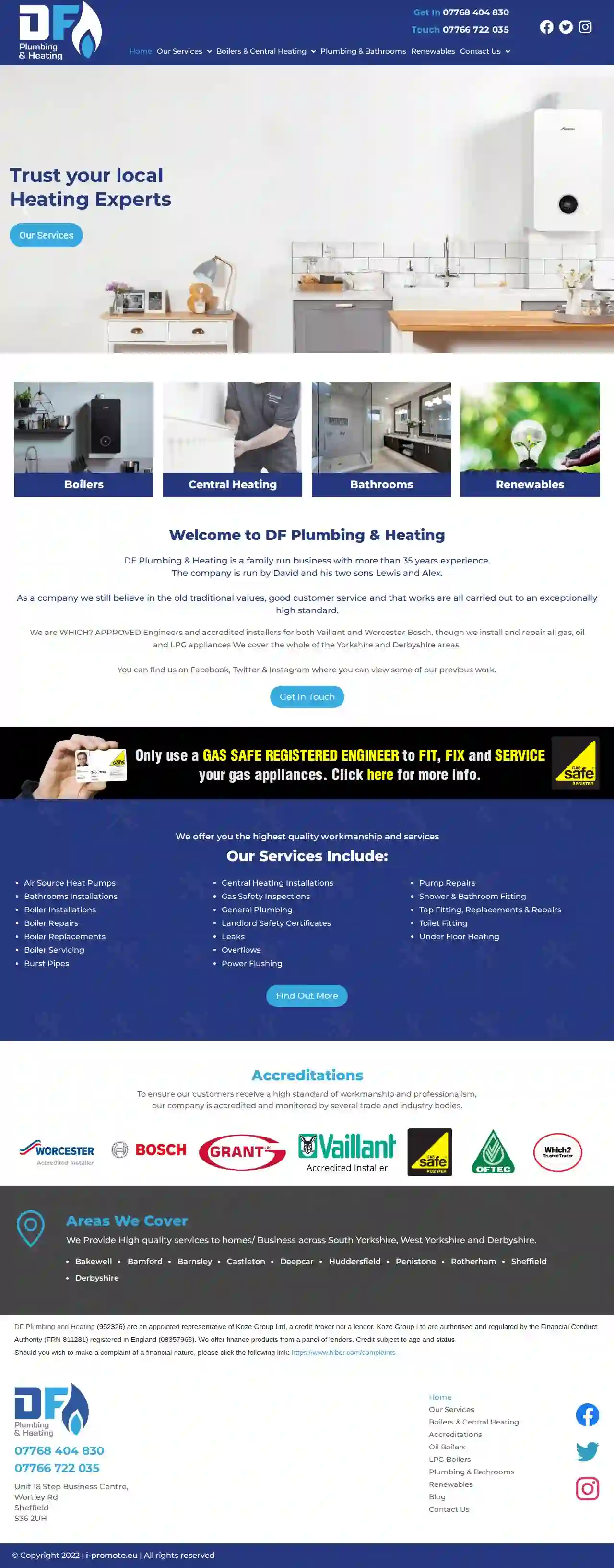 D F Plumbing & Heating