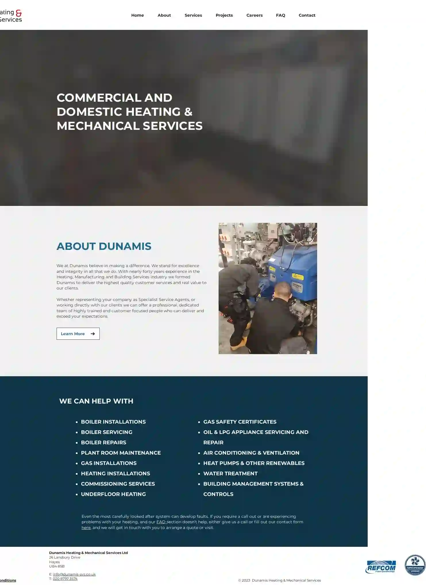 Dunamis Heating & Mechanical Services