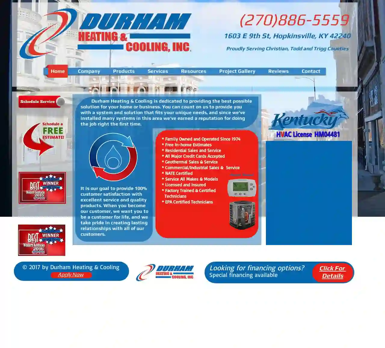 Durham Heating & Cooling Inc