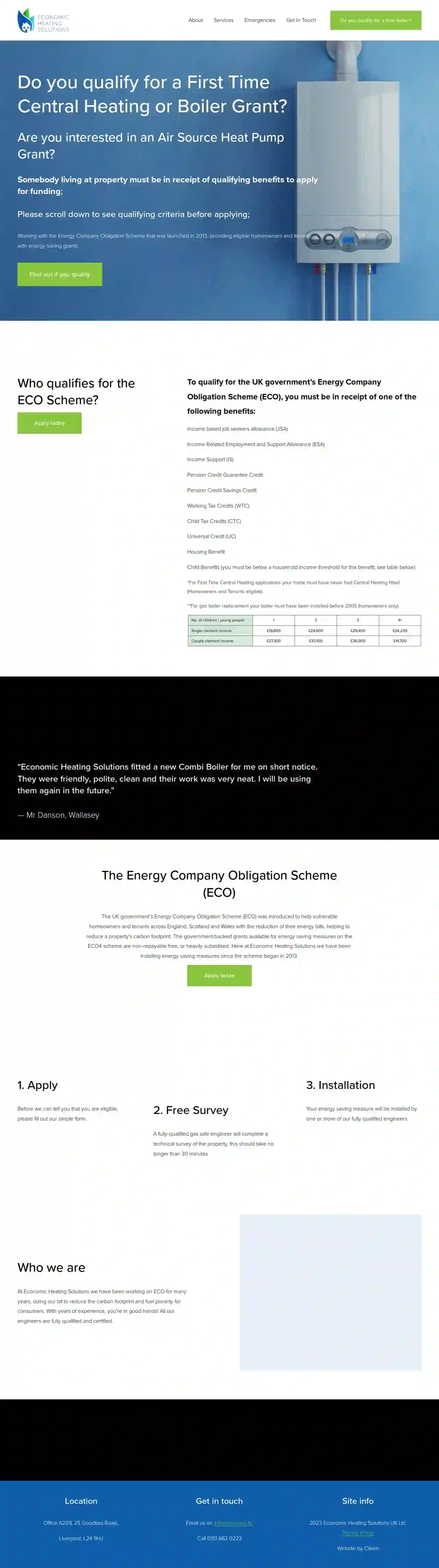 Economic Heating Solutions