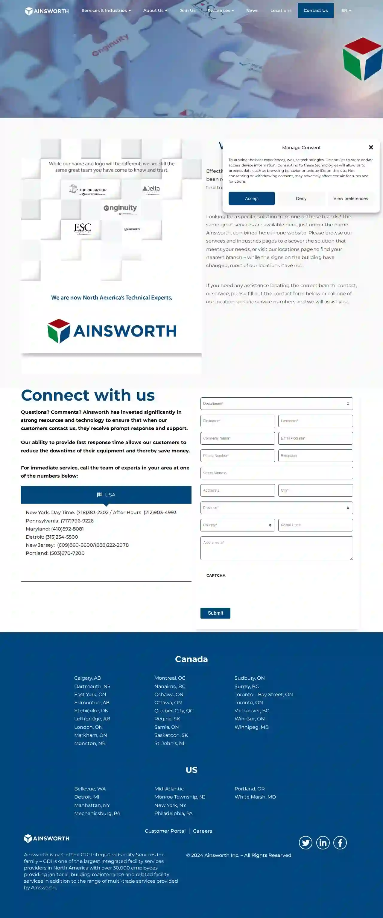 Ainsworth Surrey (Formerly ESC Automation)