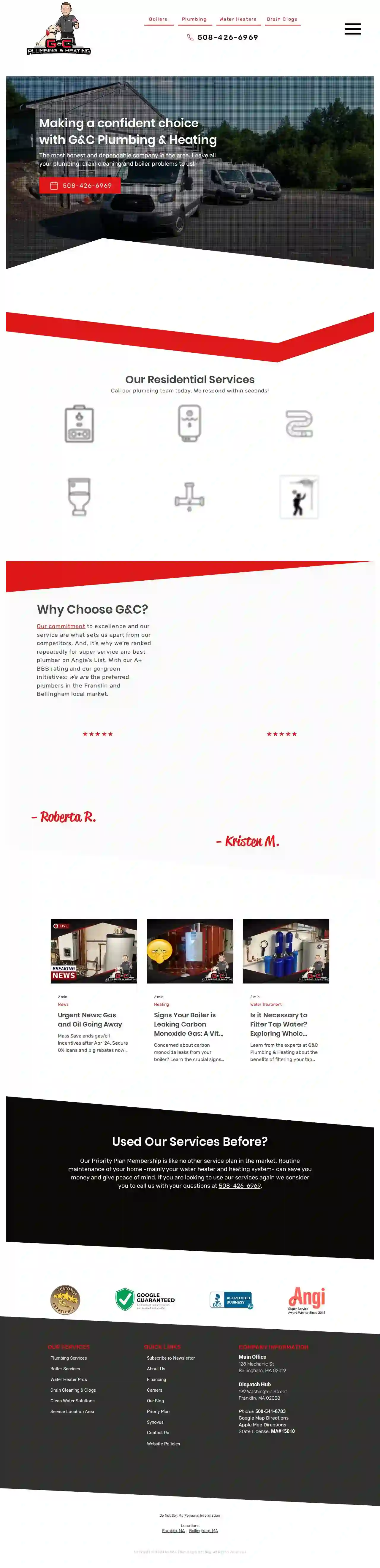 G&C Plumbing & Heating