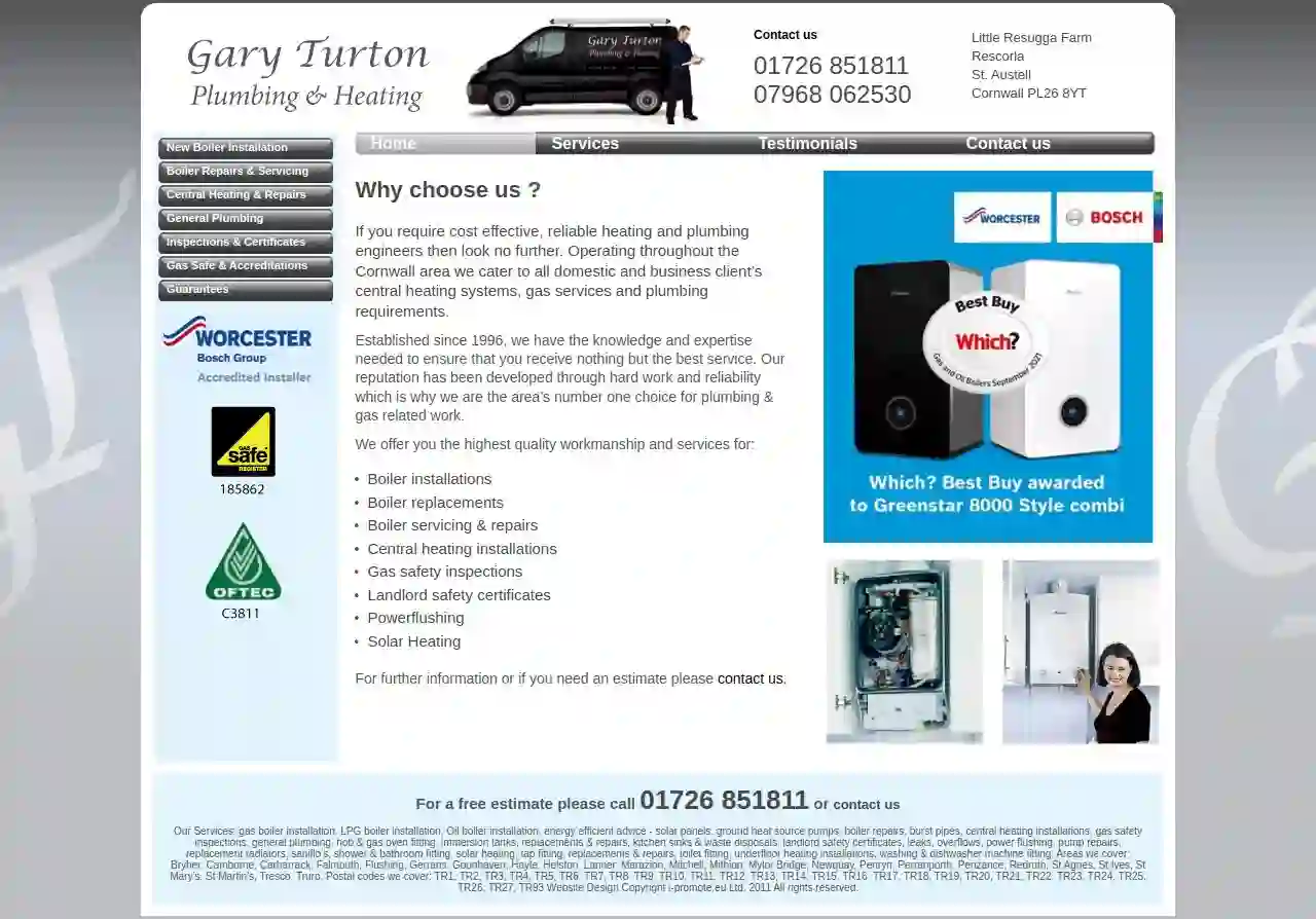 G Turton Plumbing & Heating