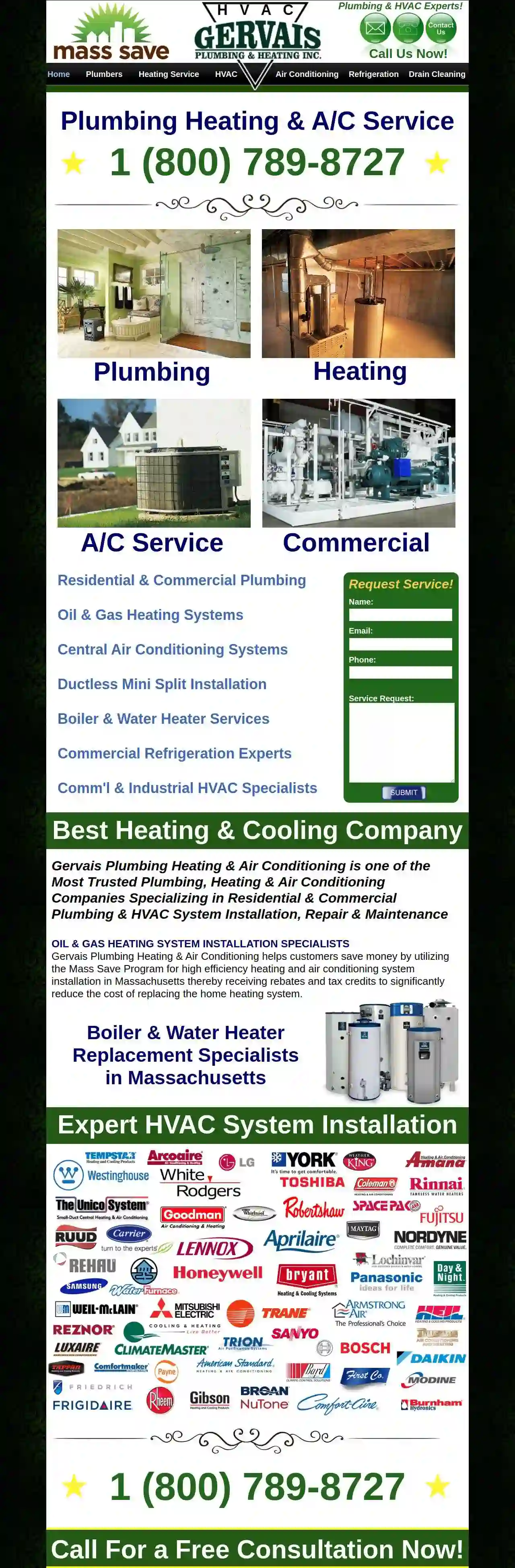 Gervais Plumbing Heating & Air Conditioning