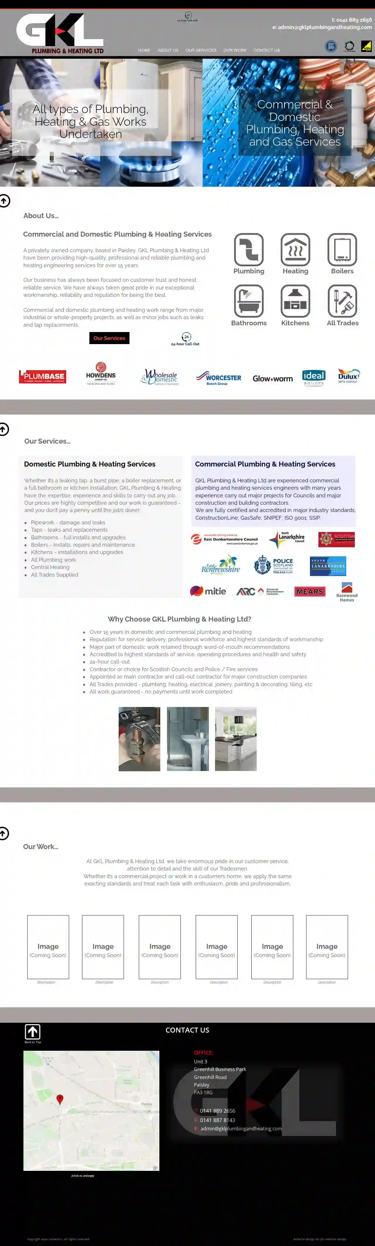 GKL Plumbing & Heating Ltd