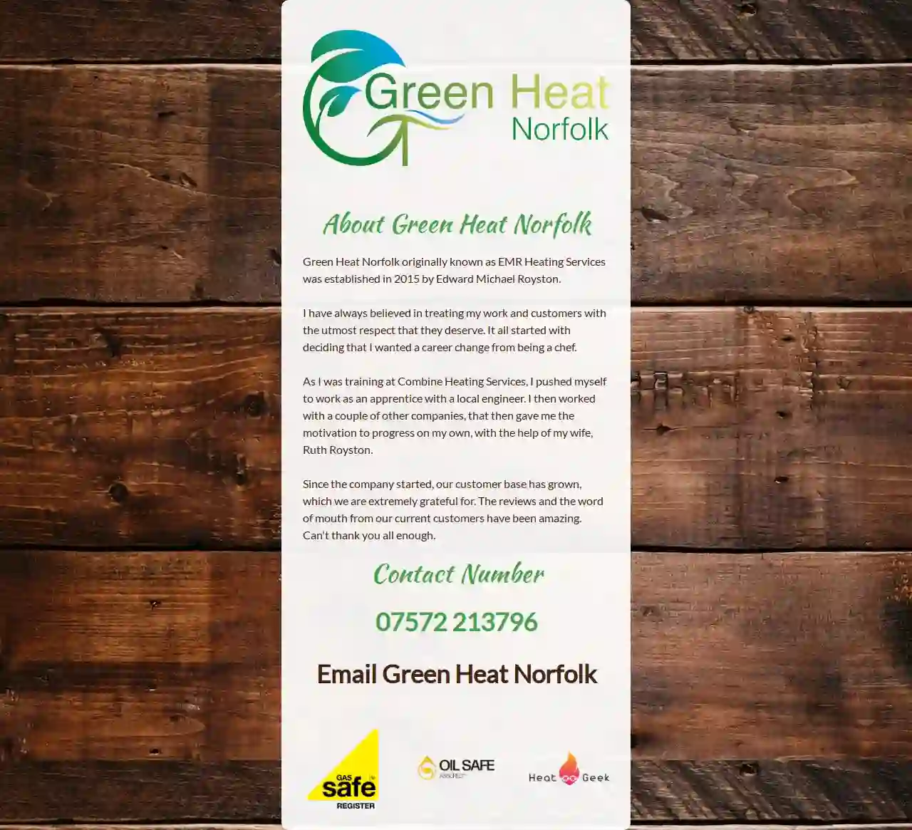 Green Heat Norfolk LTD