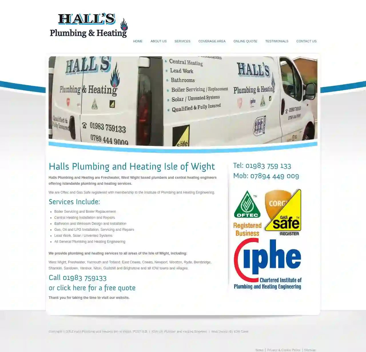 Hall's Plumbing & Heating