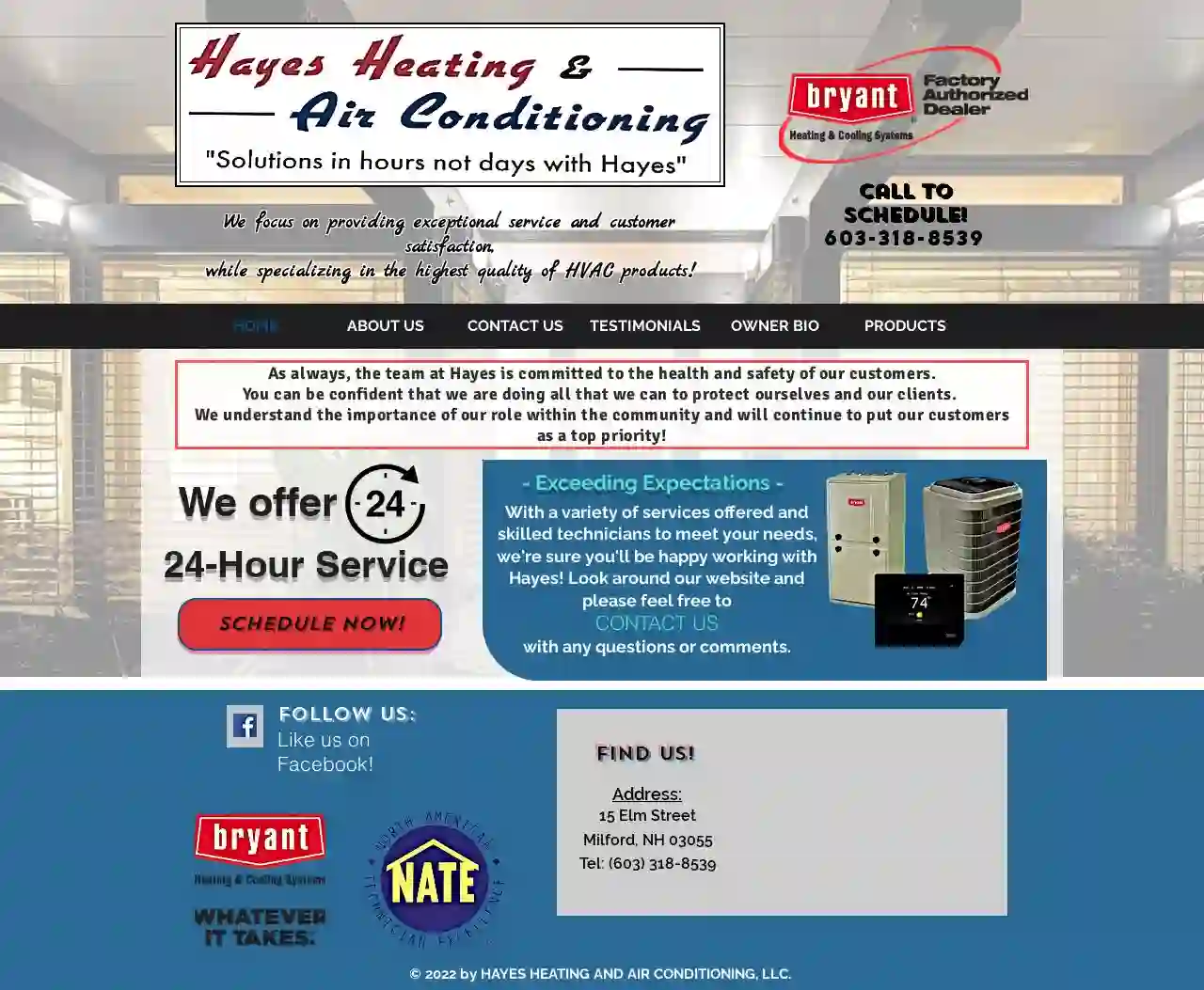 Hayes Heating & Air Conditioning, LLC