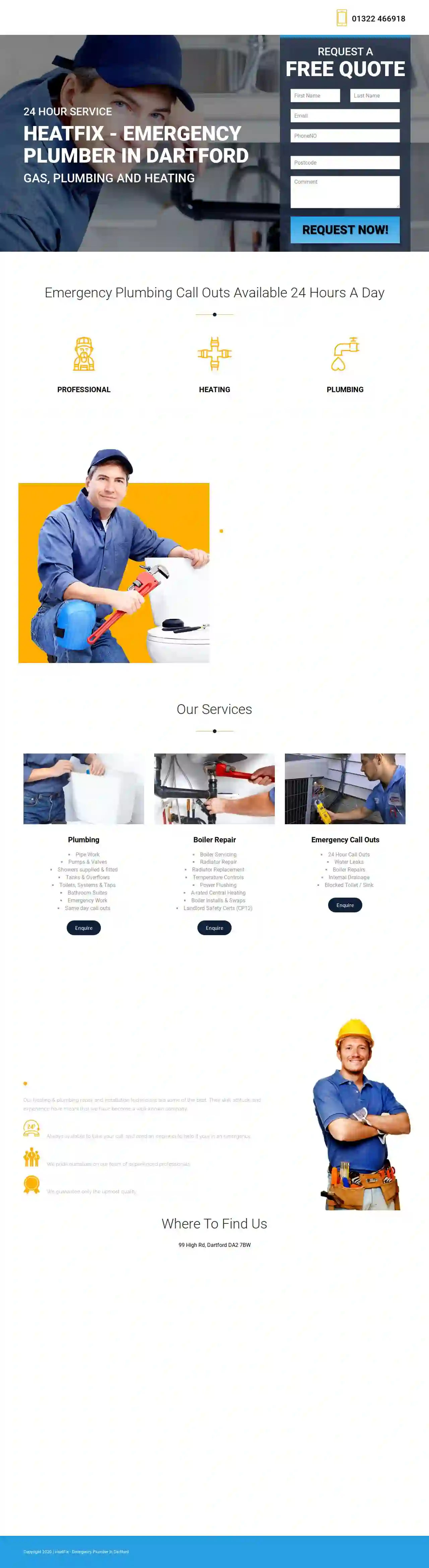 HeatFix - Emergency Plumber in Dartford