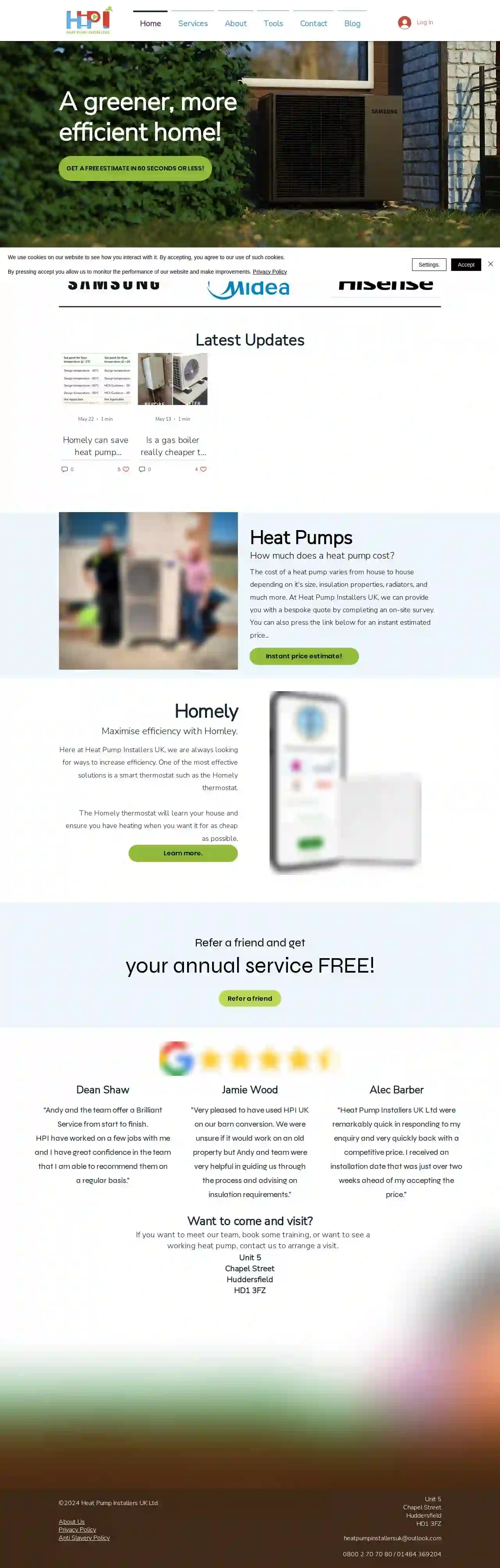 Heat Pump Installers UK