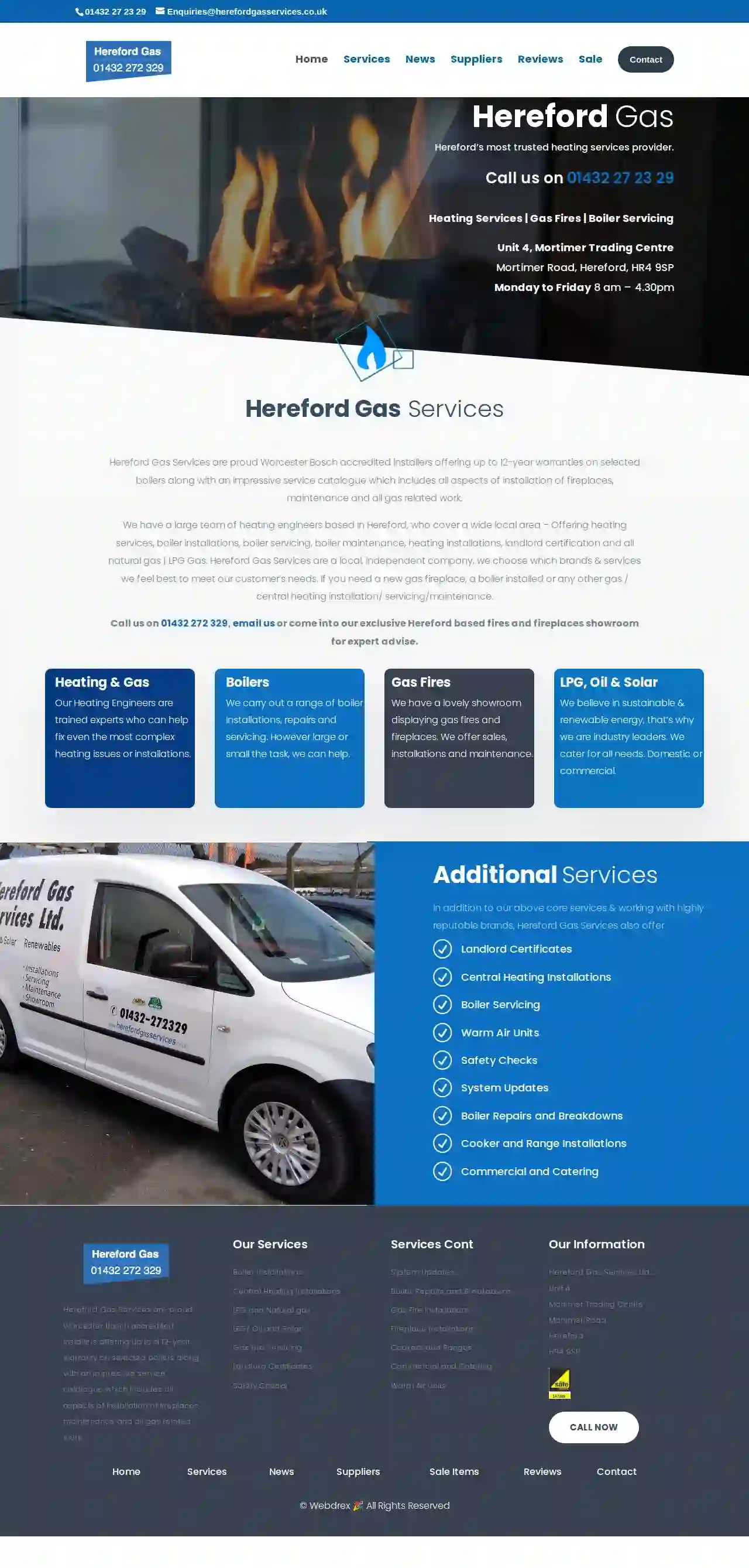 Hereford Gas Services Ltd | Heating Engineers Hereford