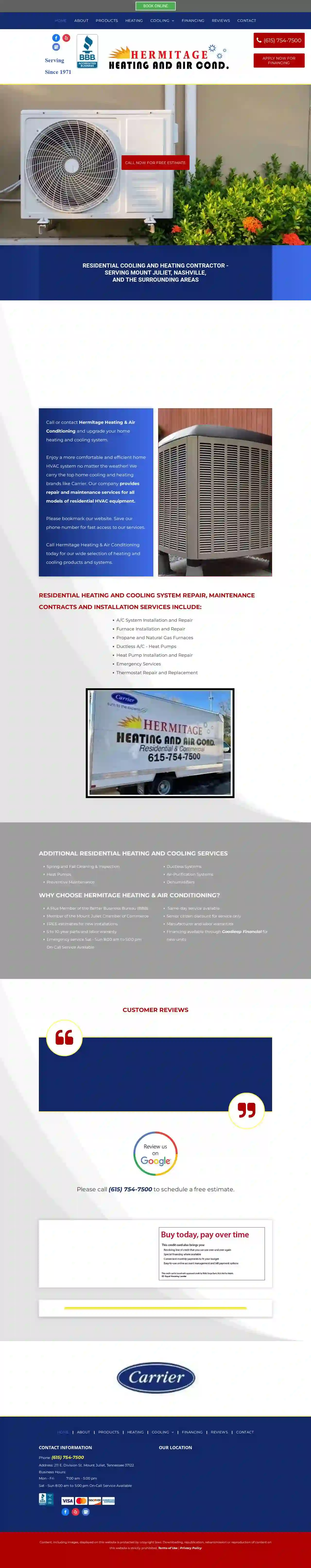 Hermitage Heating and Air Conditioning