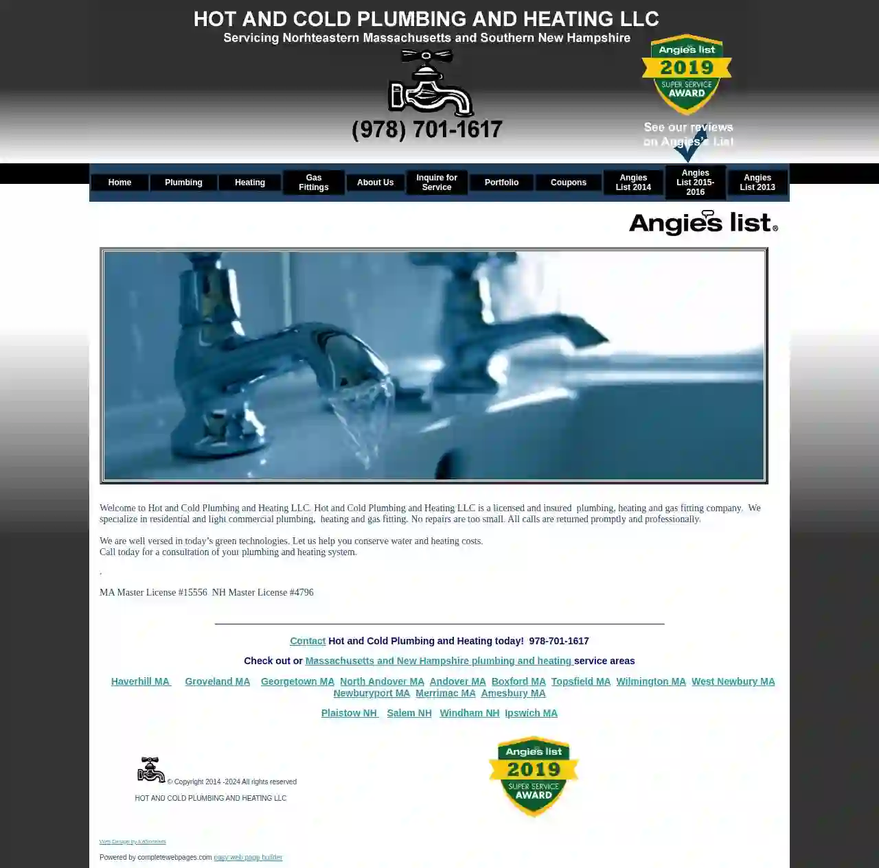 Hot & Cold Plumbing & Heating LLC