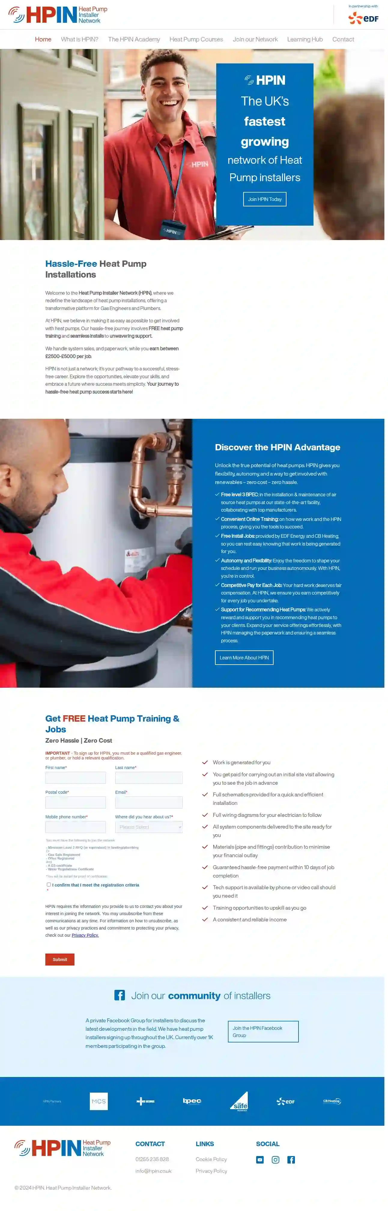 Heat Pump Installer Network - HPIN