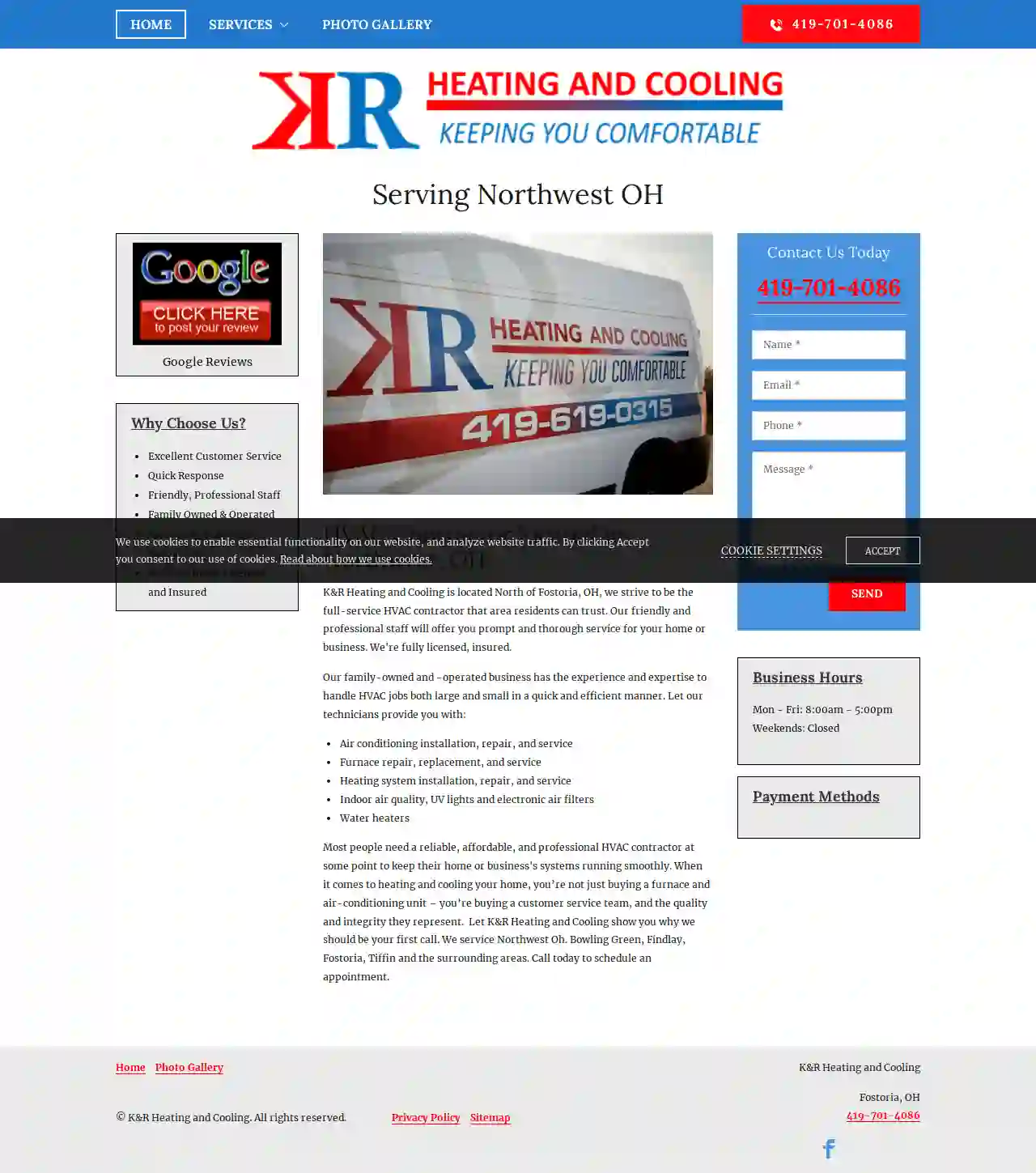 K&R Heating and Cooling