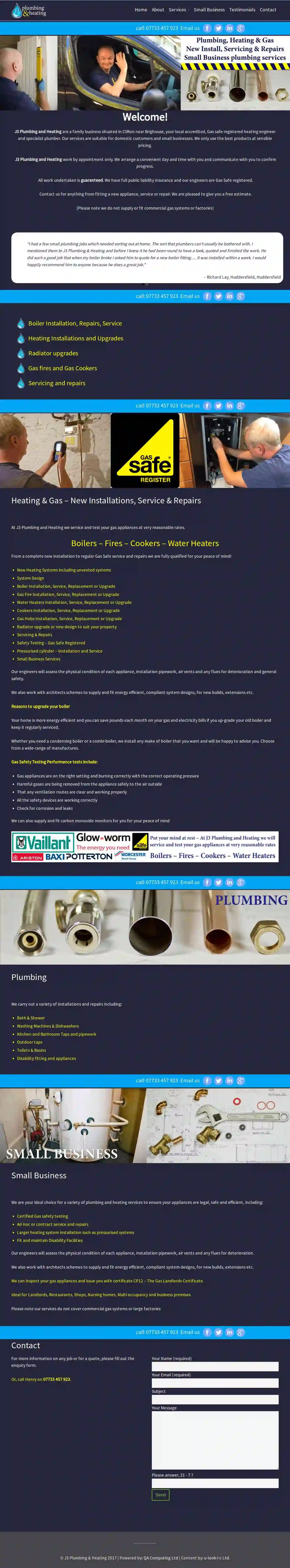 J3 Plumbing & Heating