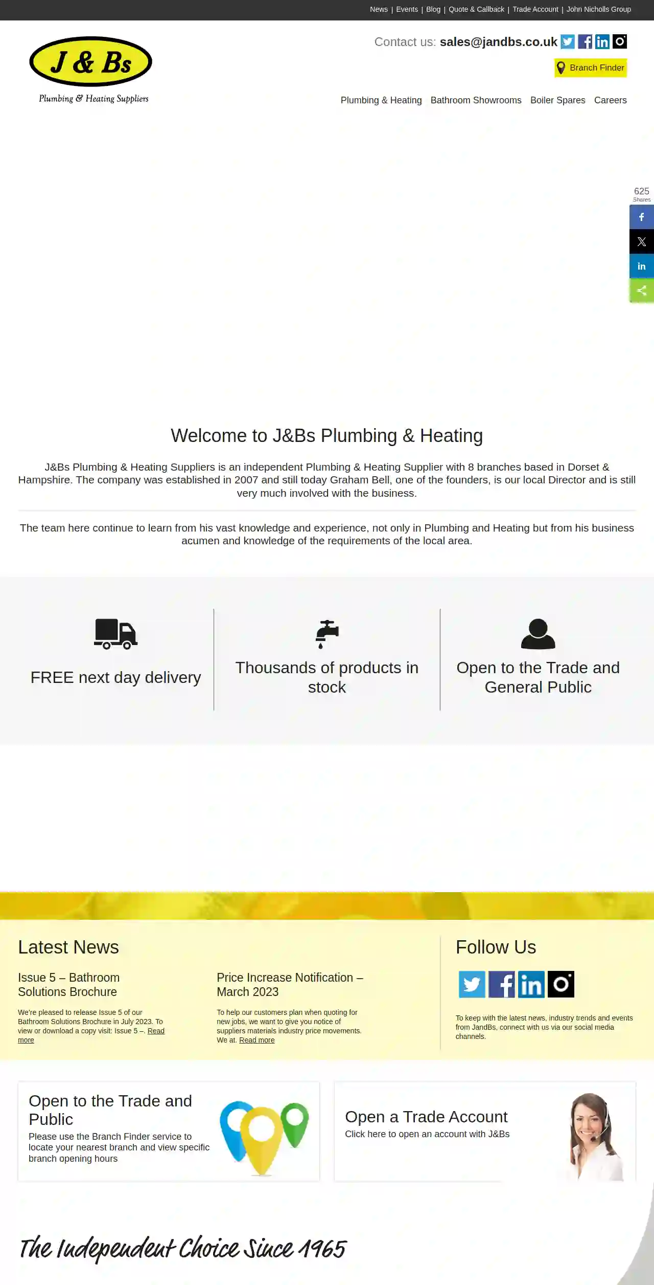 J&Bs Plumbing and Heating