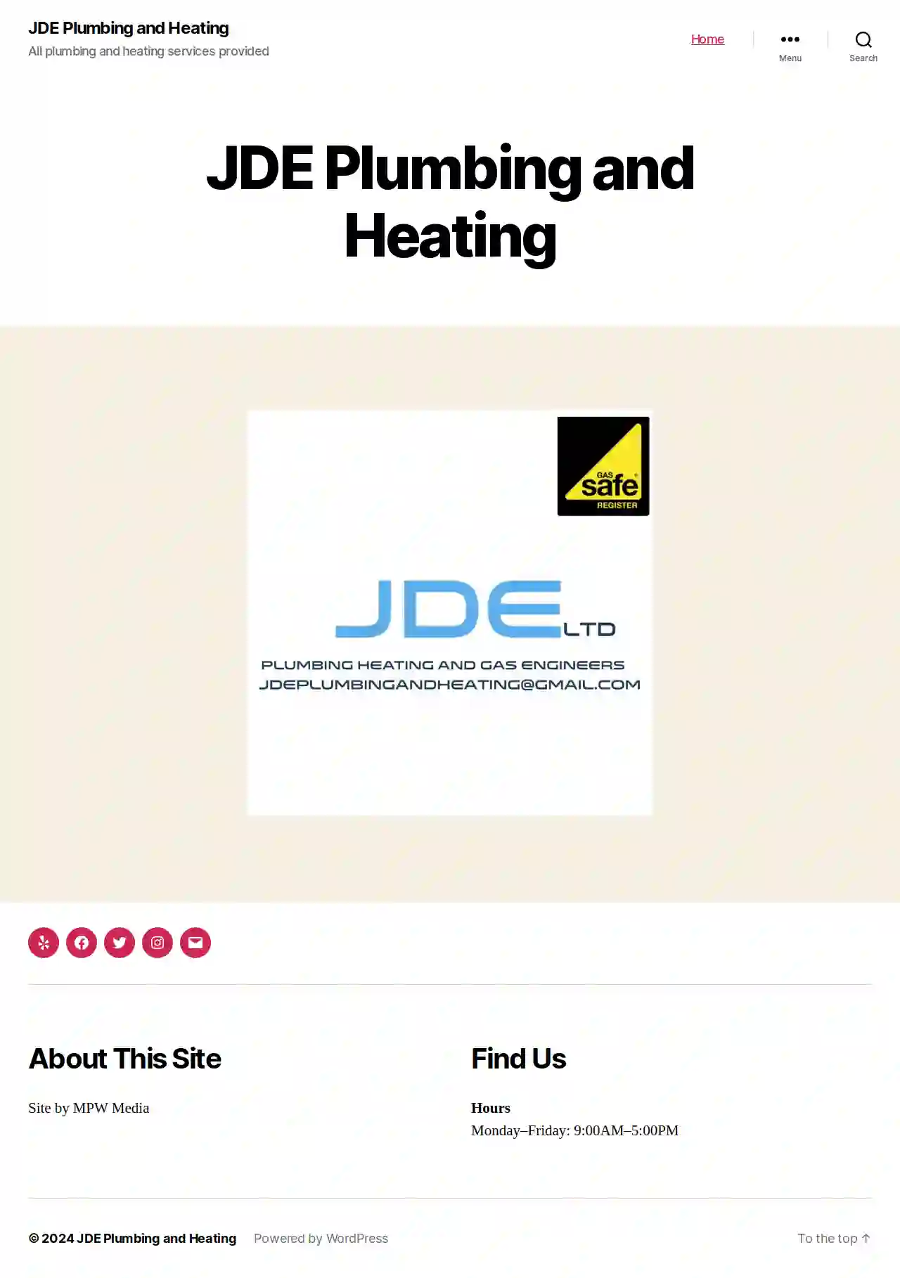 Jde plumbing and heating ltd