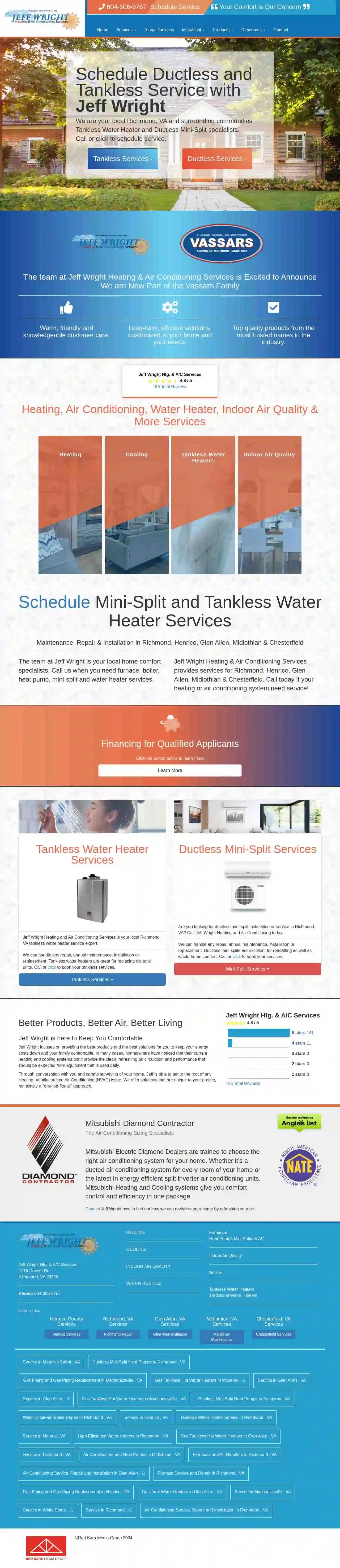 Jeff Wright Heating & AC Services